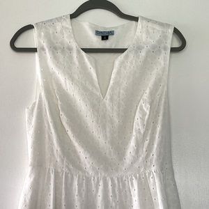 Cynthia Rowley White Eyelet Lace Summer Dress -Size 6